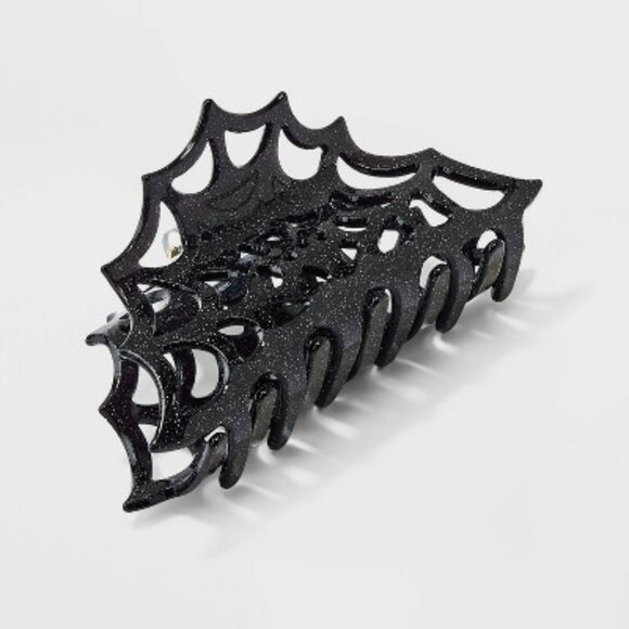 4-Piece Bundle of Halloween Spooky Spider and Spiderweb-Themed Accessories NWT - Picture 3 of 7